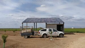 Instalación paneles solares para bombeo solar